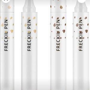 Trading freckle pens for makeup